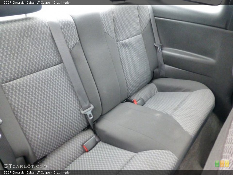 Gray Interior Rear Seat for the 2007 Chevrolet Cobalt LT Coupe #77763578
