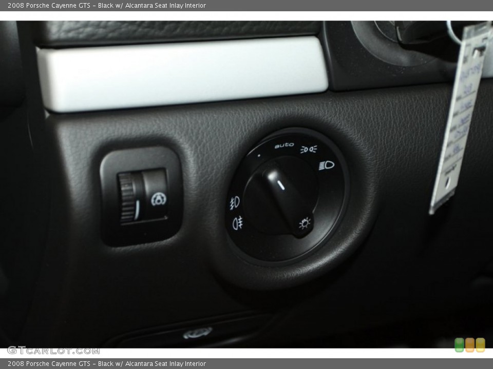 Black w/ Alcantara Seat Inlay Interior Controls for the 2008 Porsche Cayenne GTS #77763593