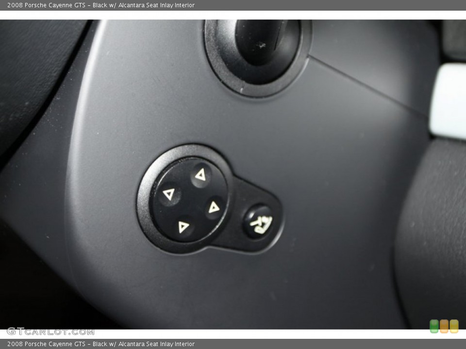 Black w/ Alcantara Seat Inlay Interior Controls for the 2008 Porsche Cayenne GTS #77763610