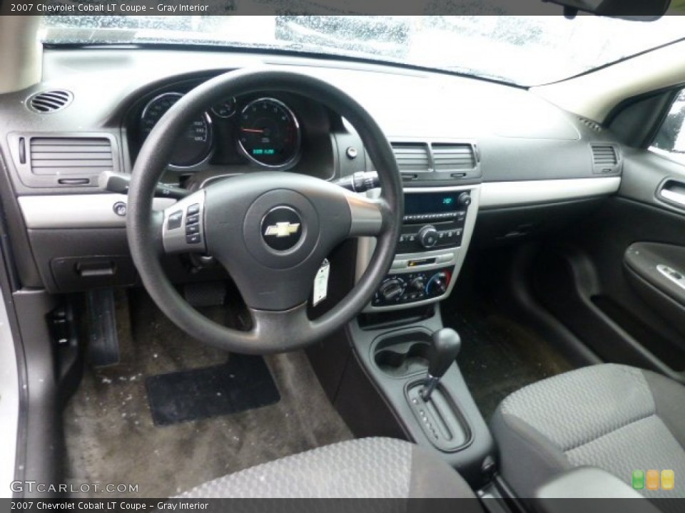 Gray Interior Prime Interior for the 2007 Chevrolet Cobalt LT Coupe #77763658