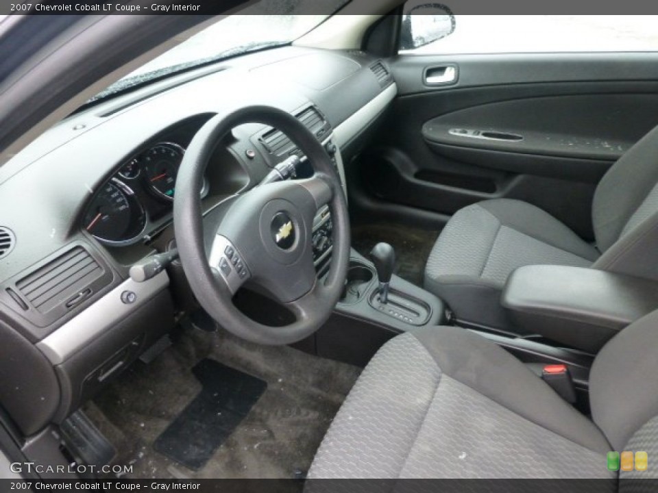 Gray Interior Photo for the 2007 Chevrolet Cobalt LT Coupe #77763702