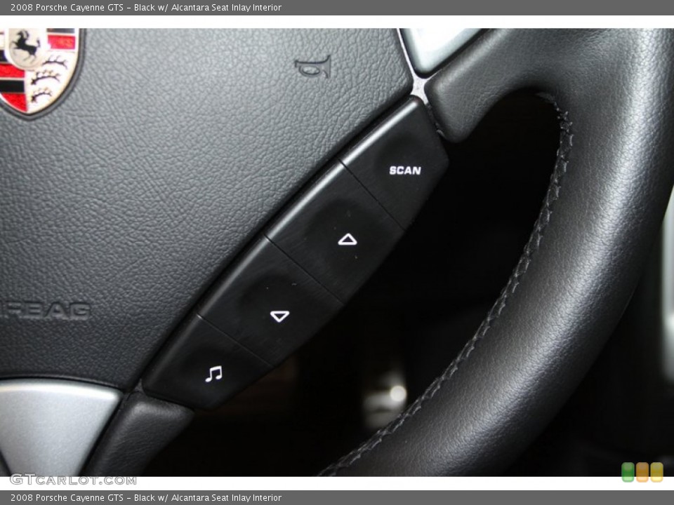 Black w/ Alcantara Seat Inlay Interior Controls for the 2008 Porsche Cayenne GTS #77763833