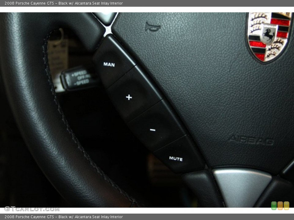 Black w/ Alcantara Seat Inlay Interior Controls for the 2008 Porsche Cayenne GTS #77763854