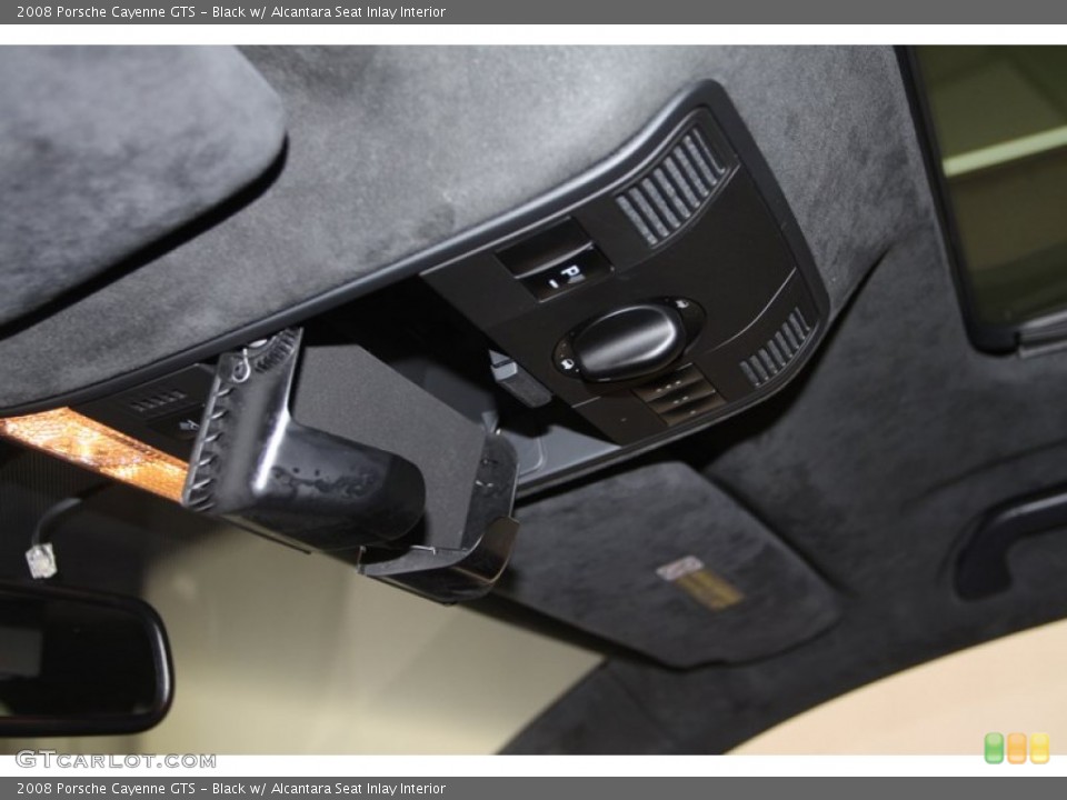 Black w/ Alcantara Seat Inlay Interior Controls for the 2008 Porsche Cayenne GTS #77763888