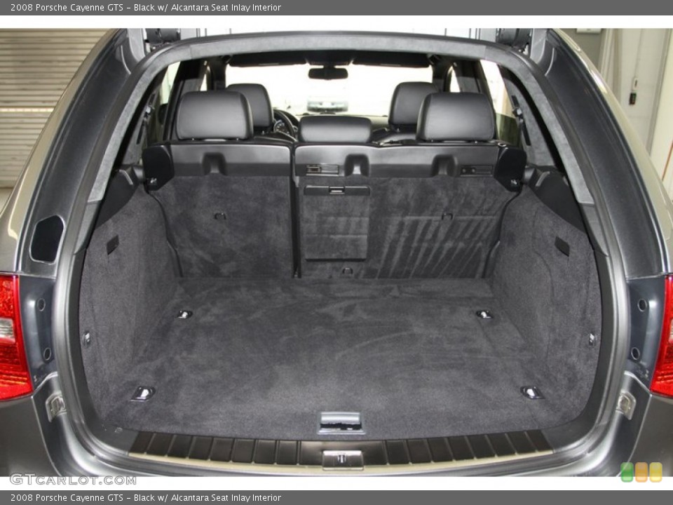 Black w/ Alcantara Seat Inlay Interior Trunk for the 2008 Porsche Cayenne GTS #77763950