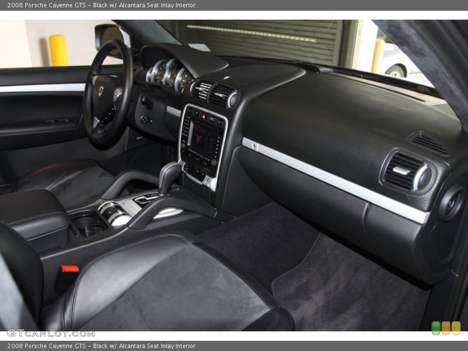 Black w/ Alcantara Seat Inlay Interior Dashboard for the 2008 Porsche Cayenne GTS #77764079