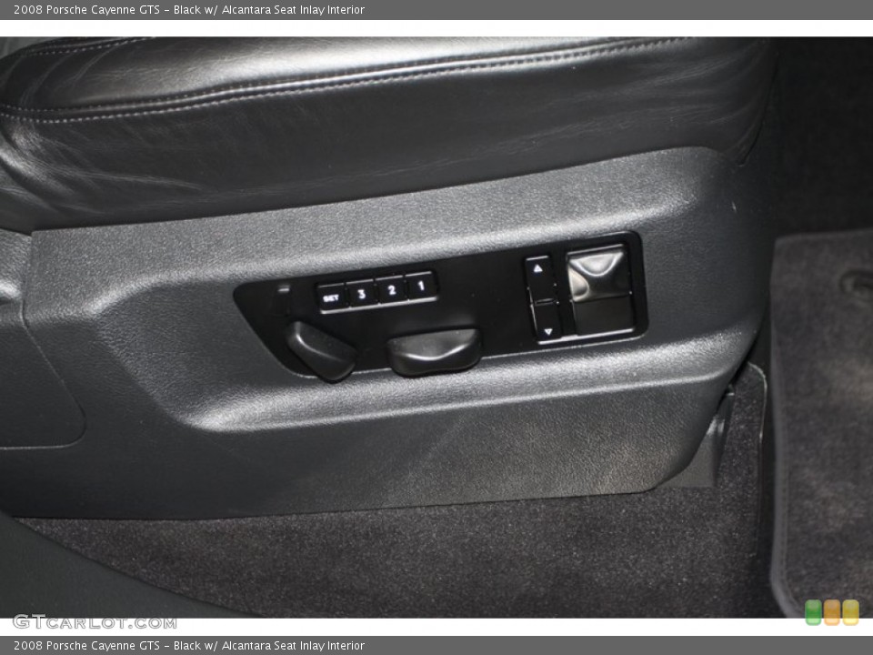 Black w/ Alcantara Seat Inlay Interior Controls for the 2008 Porsche Cayenne GTS #77764121
