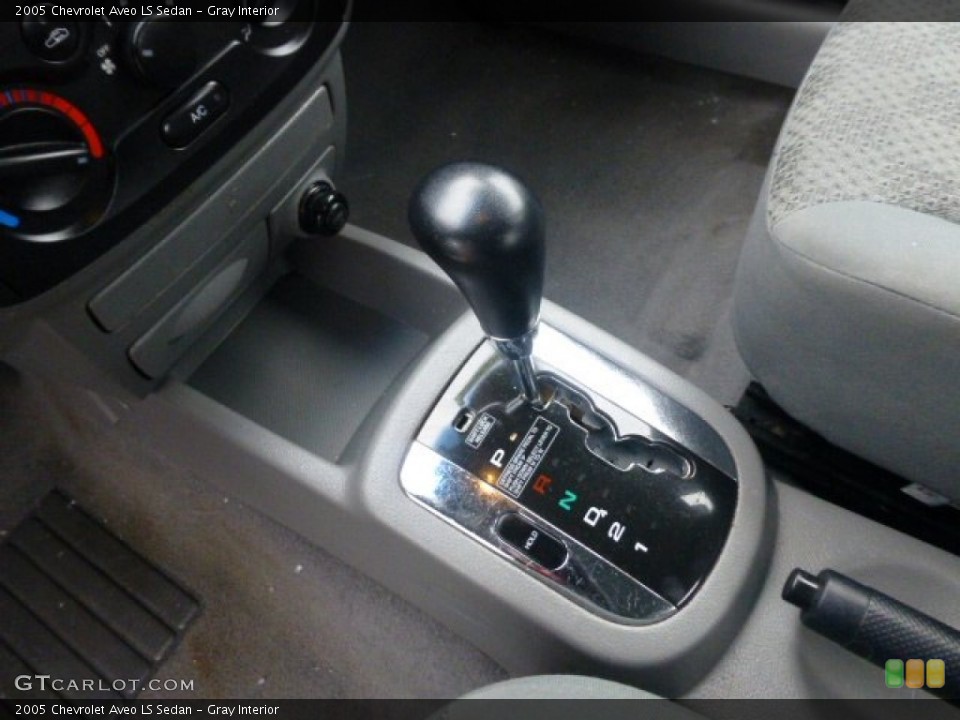 Gray Interior Transmission for the 2005 Chevrolet Aveo LS Sedan #77764310