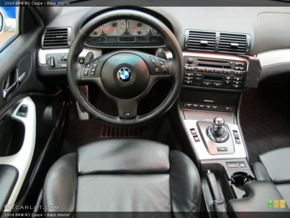Black Interior Dashboard for the 2004 BMW M3 Coupe #77764857