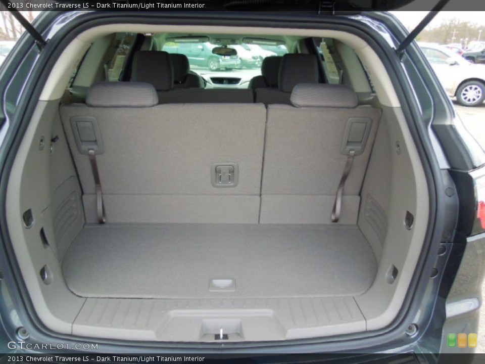 Dark Titanium/Light Titanium Interior Trunk for the 2013 Chevrolet Traverse LS #77764933