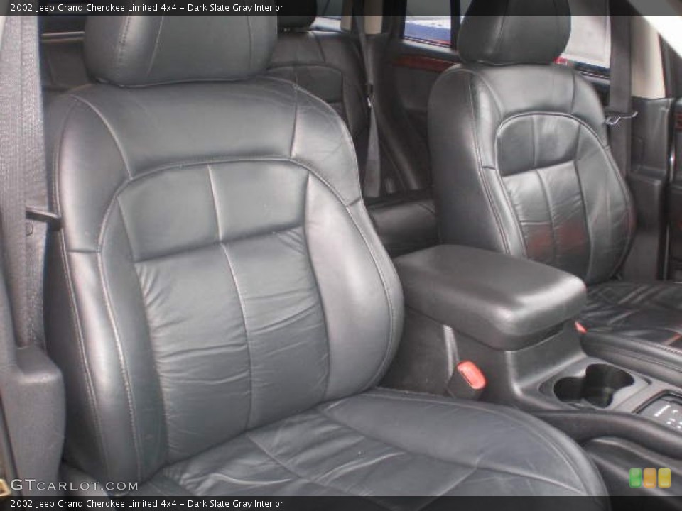 Dark Slate Gray Interior Photo for the 2002 Jeep Grand Cherokee Limited 4x4 #77766070