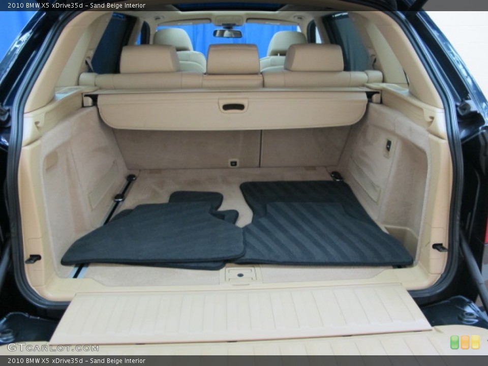 Sand Beige Interior Trunk for the 2010 BMW X5 xDrive35d #77768231