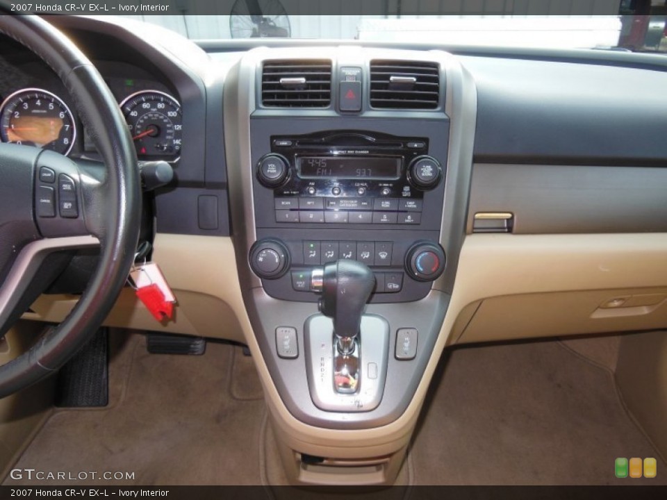 Ivory Interior Controls for the 2007 Honda CR-V EX-L #77768776