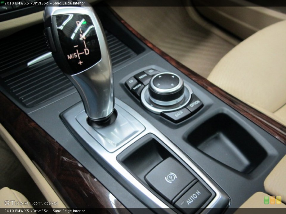 Sand Beige Interior Transmission for the 2010 BMW X5 xDrive35d #77768809