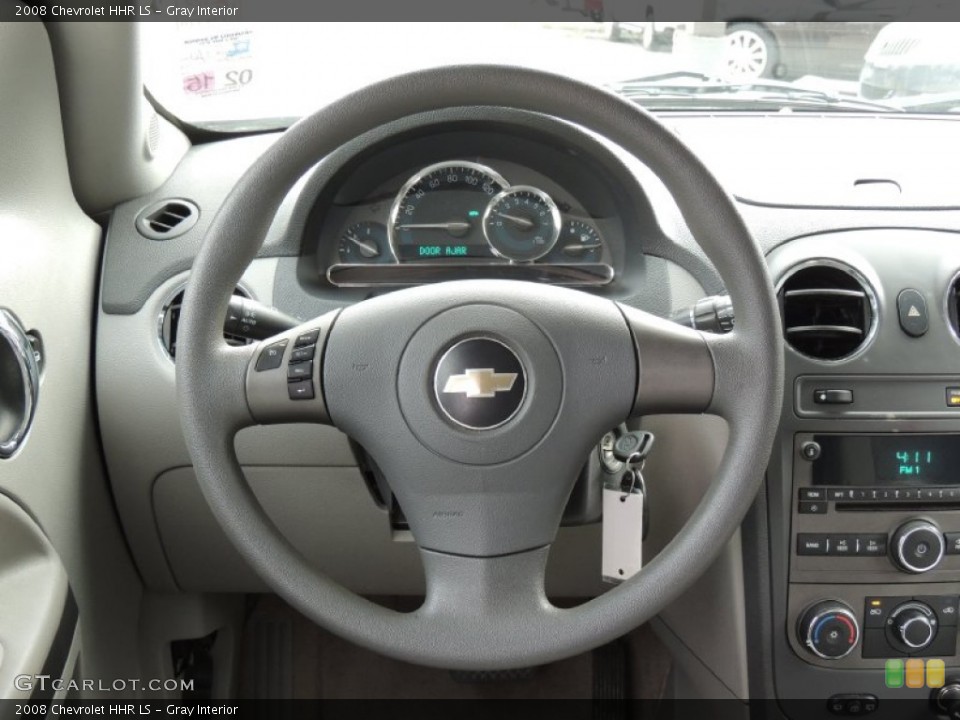 Gray Interior Steering Wheel for the 2008 Chevrolet HHR LS #77770199