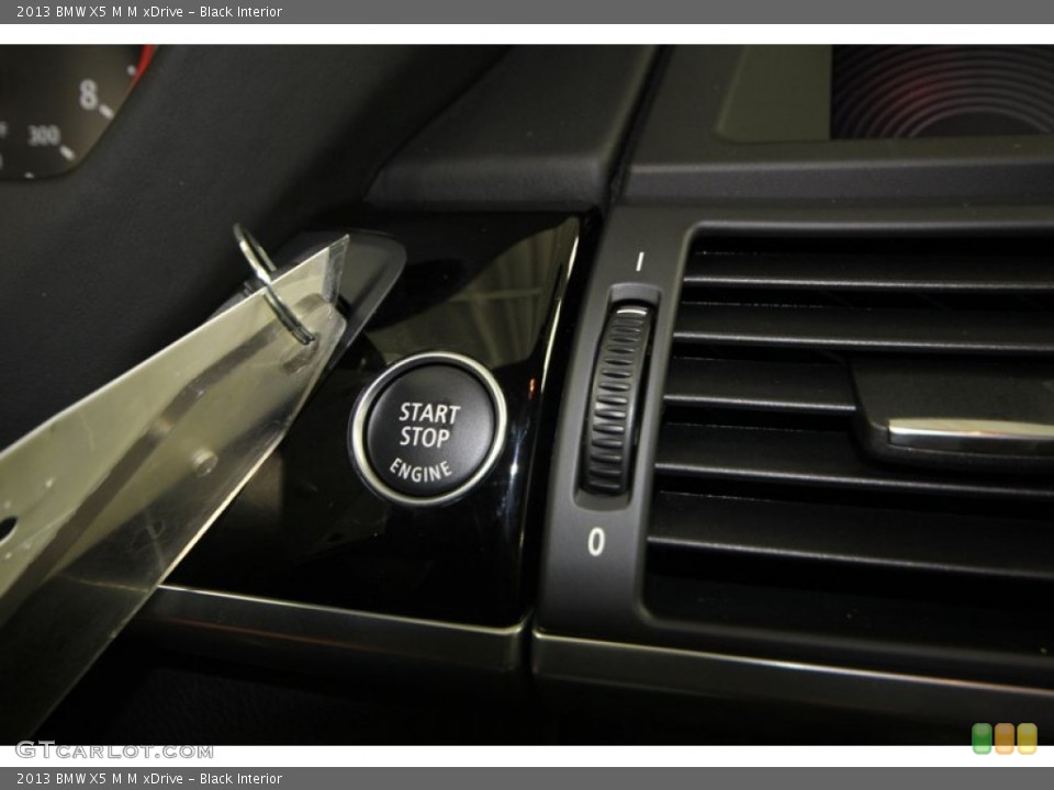 Black Interior Controls for the 2013 BMW X5 M M xDrive #77770293