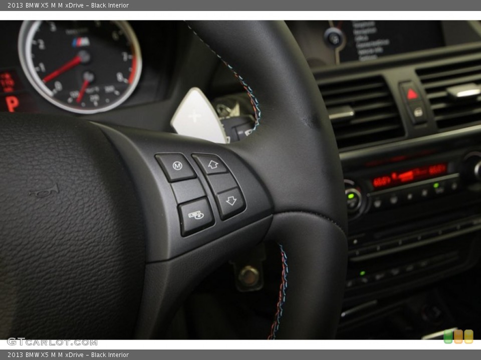 Black Interior Controls for the 2013 BMW X5 M M xDrive #77770310