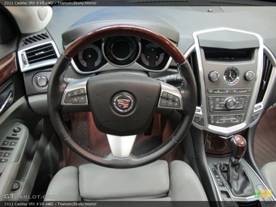 Titanium/Ebony Interior Dashboard for the 2011 Cadillac SRX 4 V6 AWD #77770317