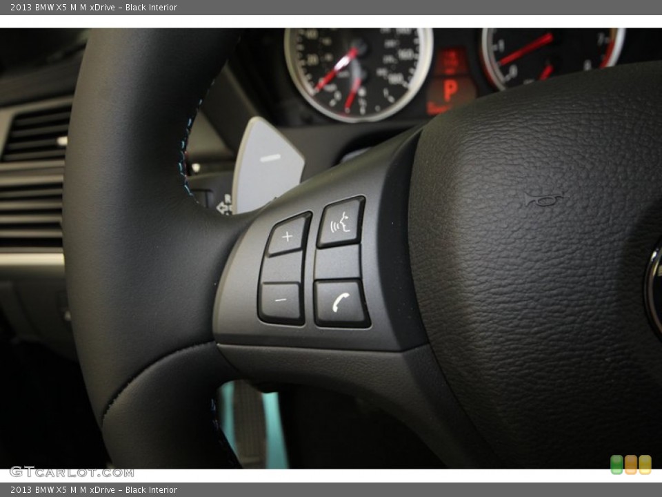 Black Interior Controls for the 2013 BMW X5 M M xDrive #77770331