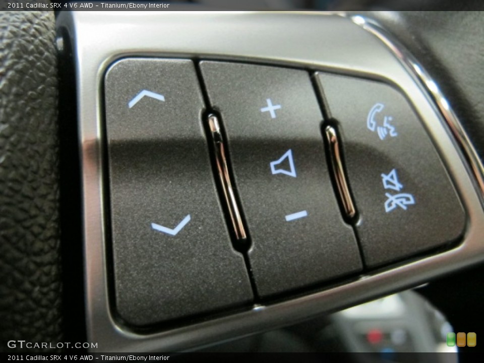 Titanium/Ebony Interior Controls for the 2011 Cadillac SRX 4 V6 AWD #77770554
