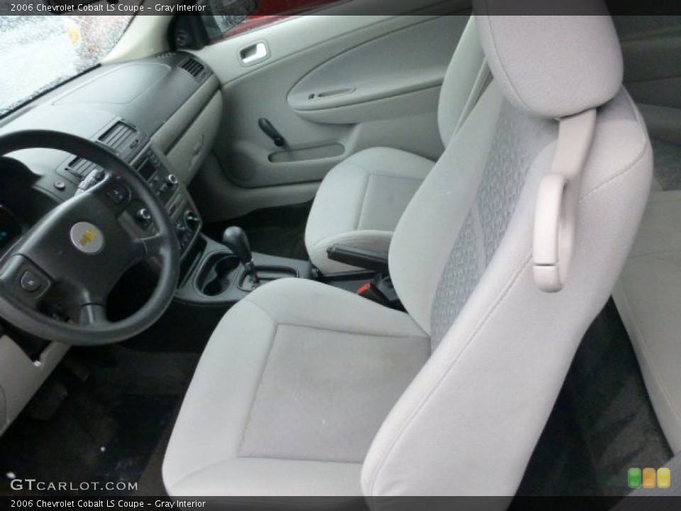 Gray Interior Front Seat for the 2006 Chevrolet Cobalt LS Coupe #77771026