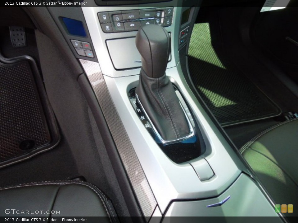 Ebony Interior Transmission for the 2013 Cadillac CTS 3.0 Sedan #77771031