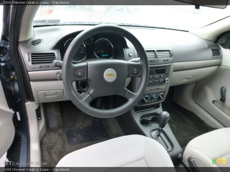 Gray Interior Prime Interior for the 2006 Chevrolet Cobalt LS Coupe #77771063