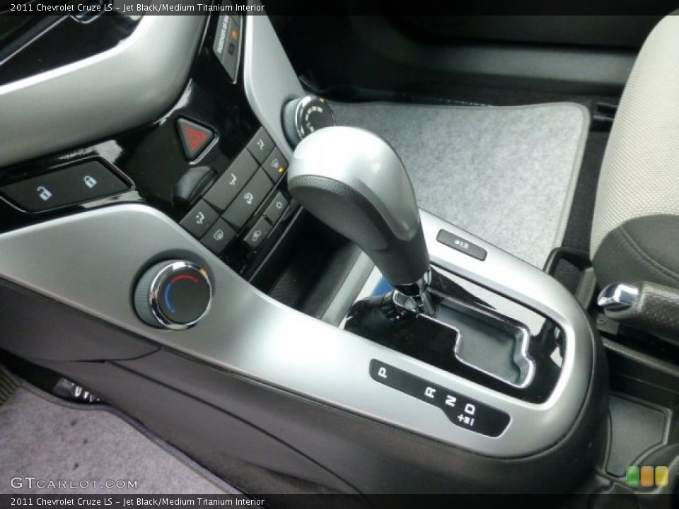 Jet Black/Medium Titanium Interior Transmission for the 2011 Chevrolet Cruze LS #77771780