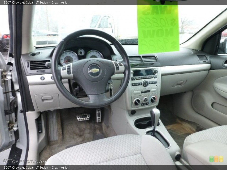 Gray Interior Prime Interior for the 2007 Chevrolet Cobalt LT Sedan #77772094