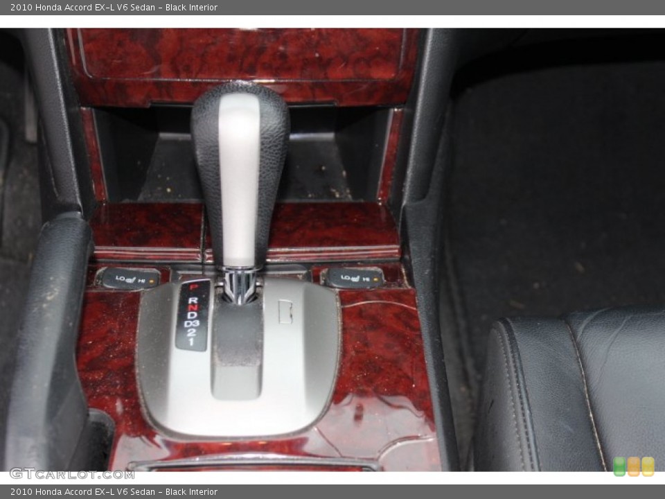 Black Interior Transmission for the 2010 Honda Accord EX-L V6 Sedan #77772194