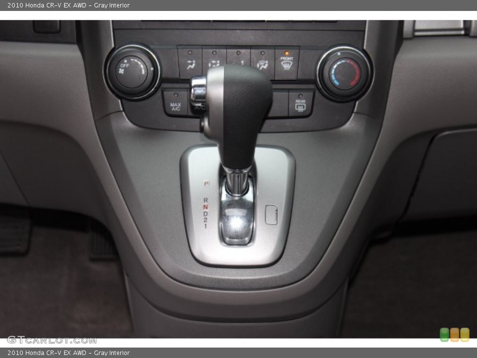 Gray Interior Transmission for the 2010 Honda CR-V EX AWD #77772689