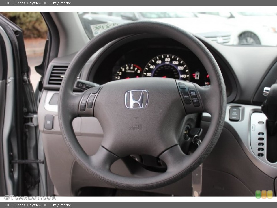 Gray Interior Steering Wheel for the 2010 Honda Odyssey EX #77773184