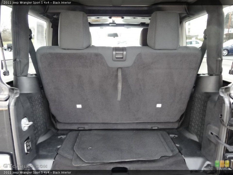 Black Interior Trunk for the 2011 Jeep Wrangler Sport S 4x4 #77773692