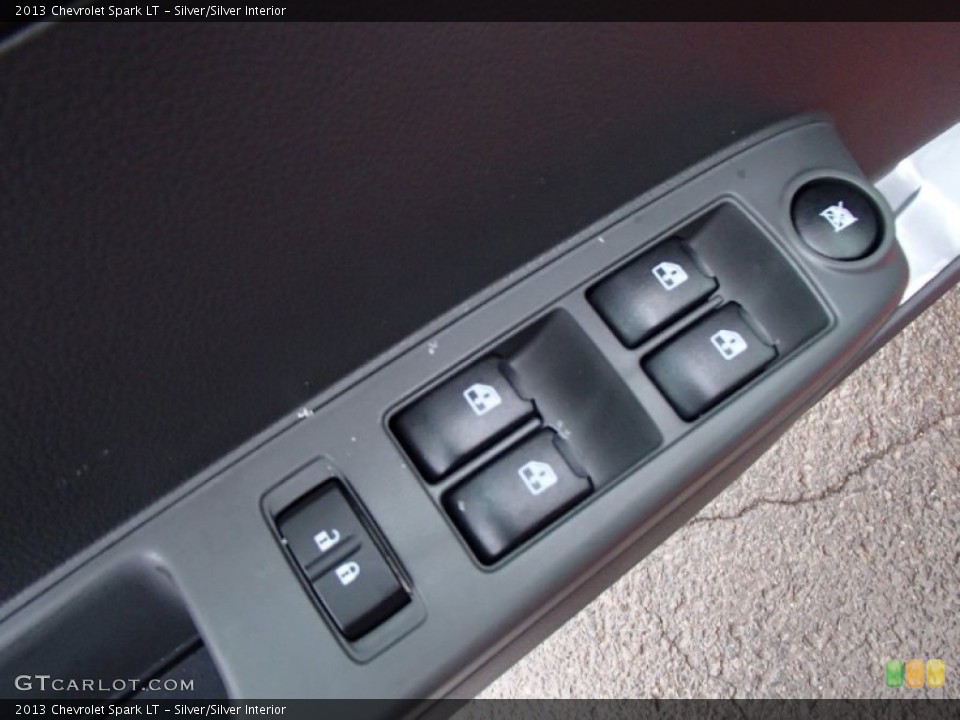Silver/Silver Interior Controls for the 2013 Chevrolet Spark LT #77774072