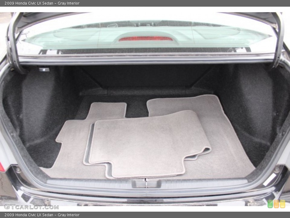 Gray Interior Trunk for the 2009 Honda Civic LX Sedan #77777321