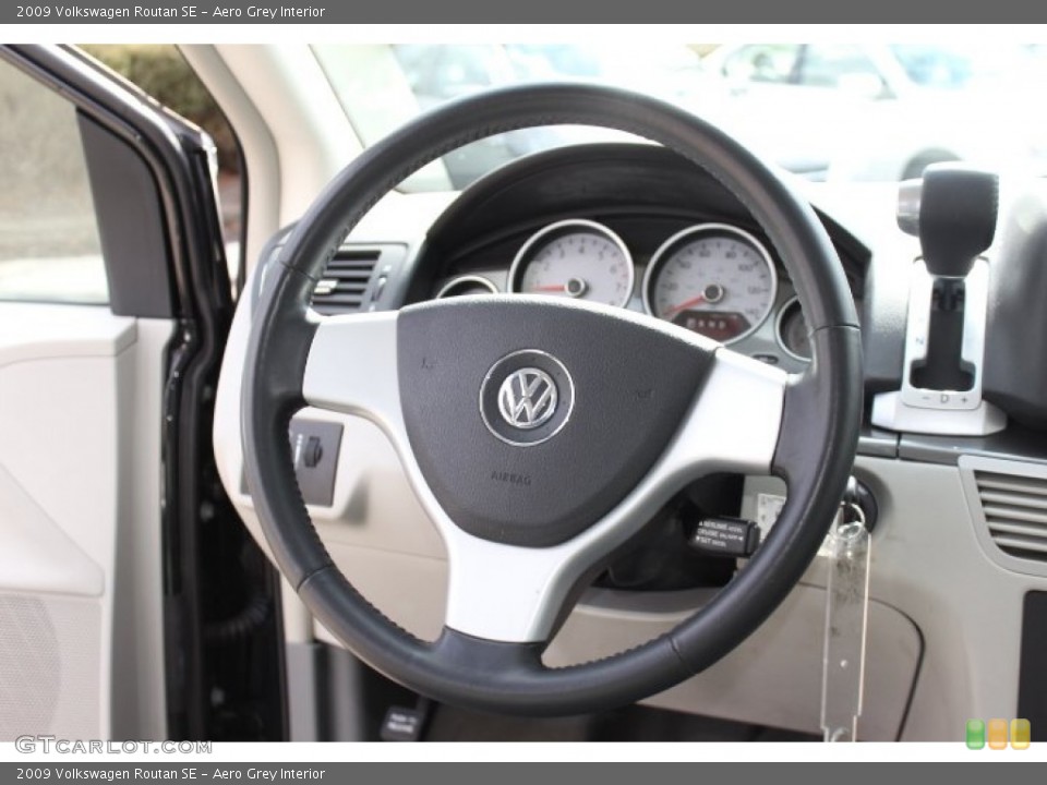 Aero Grey Interior Steering Wheel for the 2009 Volkswagen Routan SE #77778969