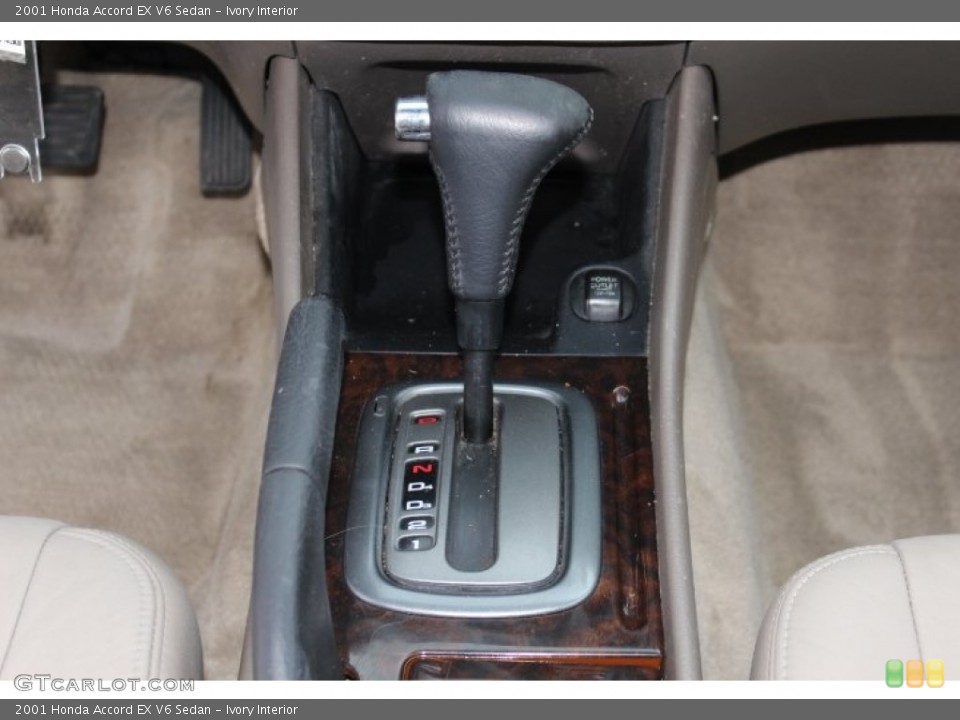 Ivory Interior Transmission for the 2001 Honda Accord EX V6 Sedan #77779511