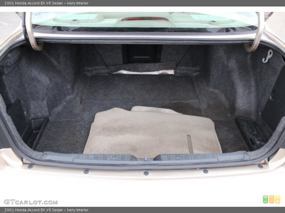 Ivory Interior Trunk for the 2001 Honda Accord EX V6 Sedan #77779599
