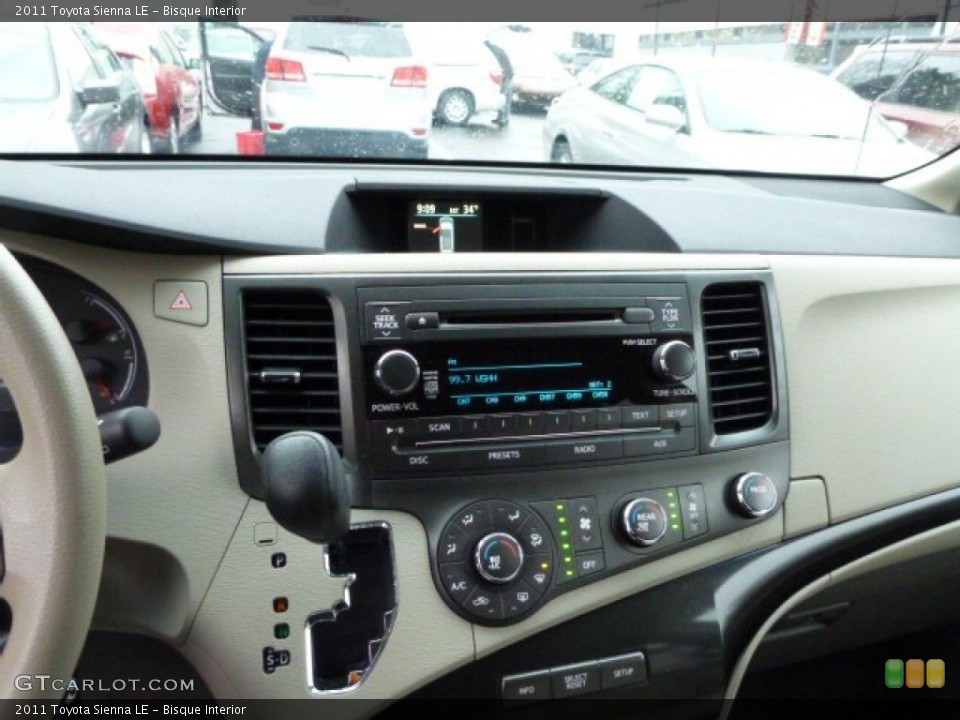 Bisque Interior Controls for the 2011 Toyota Sienna LE #77781455