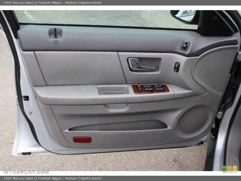 Medium Graphite Interior Door Panel for the 2003 Mercury Sable LS Premium Wagon #77781605
