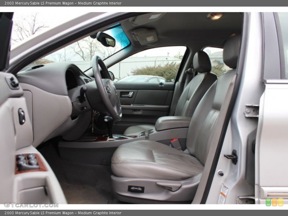 Medium Graphite Interior Photo for the 2003 Mercury Sable LS Premium Wagon #77781626