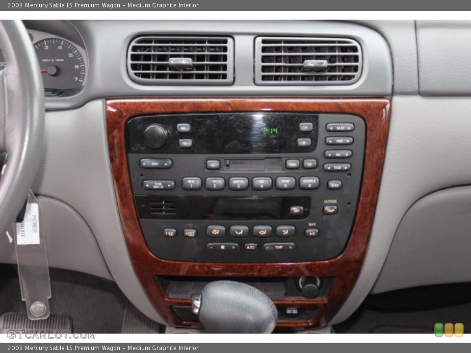 Medium Graphite Interior Controls for the 2003 Mercury Sable LS Premium Wagon #77781667