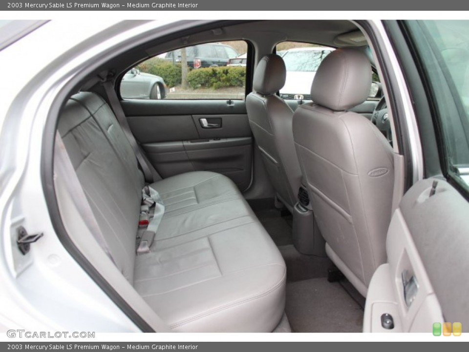 Medium Graphite Interior Rear Seat for the 2003 Mercury Sable LS Premium Wagon #77781802