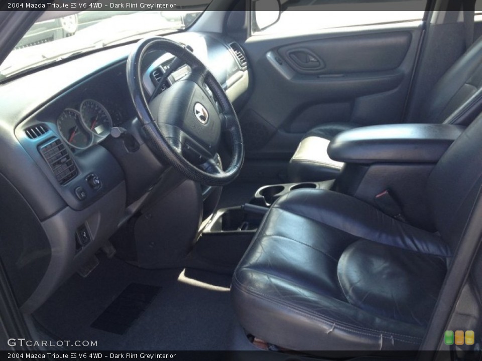 Dark Flint Grey Interior Photo for the 2004 Mazda Tribute ES V6 4WD #77782276