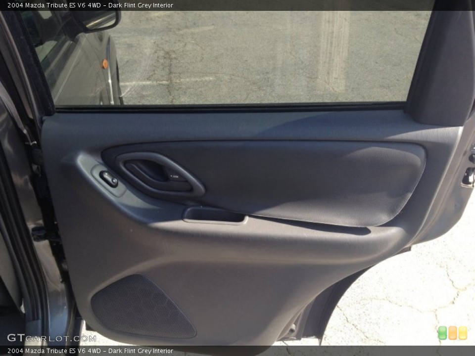 Dark Flint Grey Interior Door Panel for the 2004 Mazda Tribute ES V6 4WD #77782425