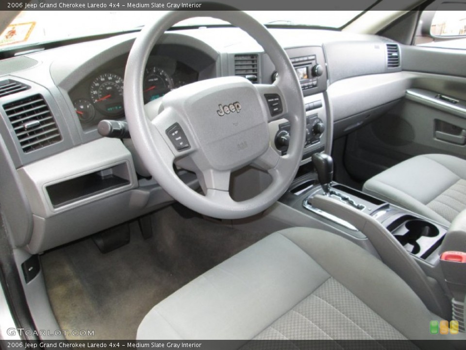 Medium Slate Gray Interior Prime Interior for the 2006 Jeep Grand Cherokee Laredo 4x4 #77783163