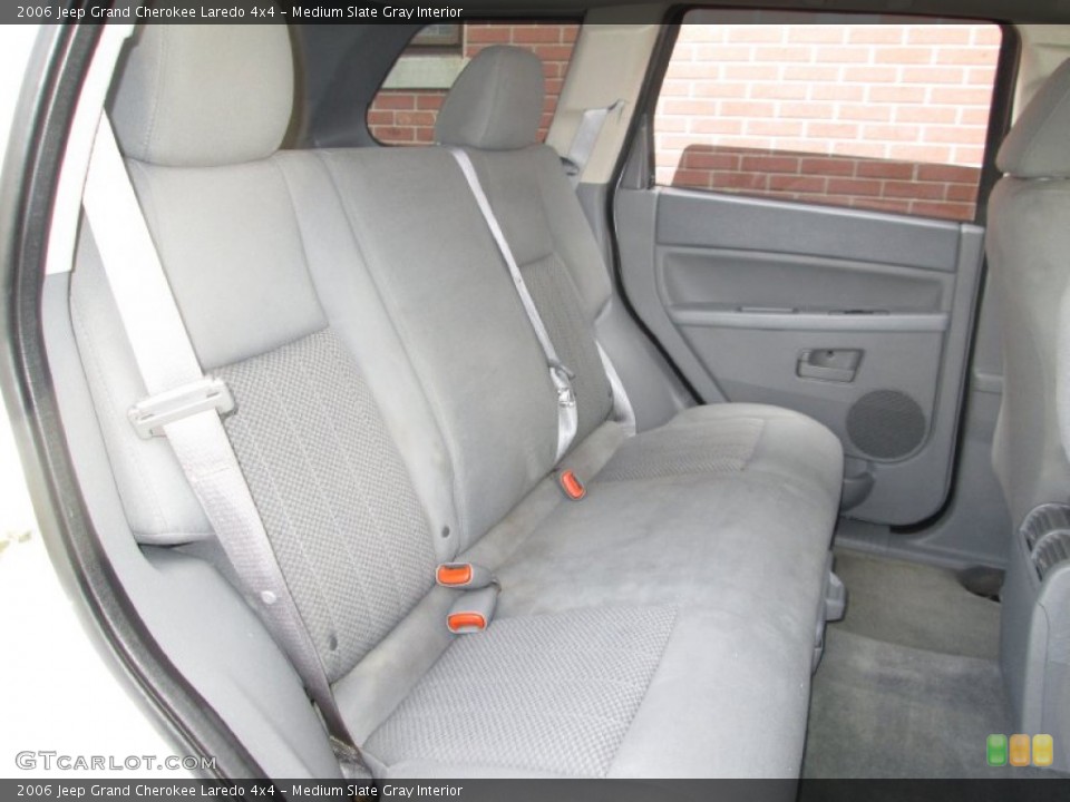 Medium Slate Gray Interior Rear Seat for the 2006 Jeep Grand Cherokee Laredo 4x4 #77783238
