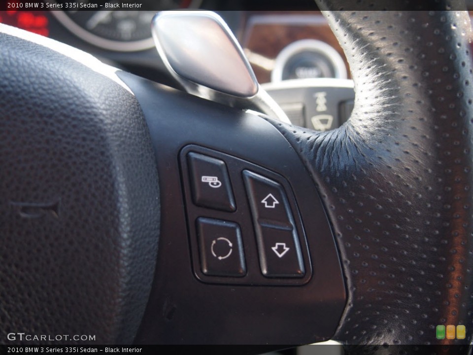 Black Interior Controls for the 2010 BMW 3 Series 335i Sedan #77783252