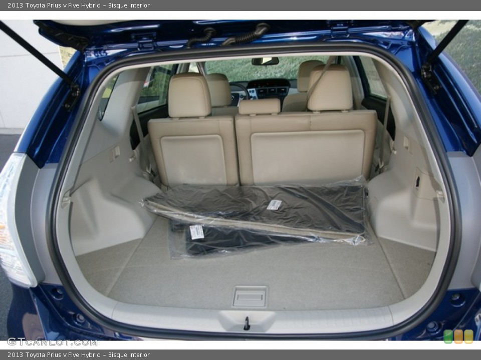 Bisque Interior Trunk for the 2013 Toyota Prius v Five Hybrid #77783432
