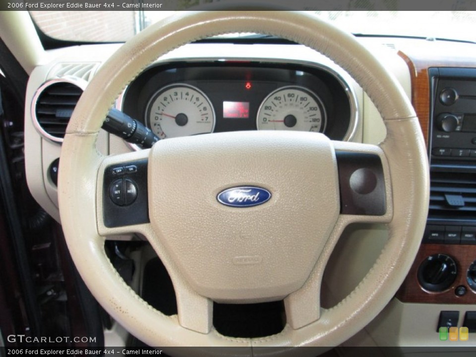 Camel Interior Steering Wheel for the 2006 Ford Explorer Eddie Bauer 4x4 #77785061